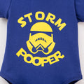 Storm Pooper Baby Romper - Blue