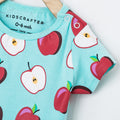 Apple-ly Ever After Romper - Orange