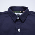 Camouflage Details Long Sleeve Shirt - Navy