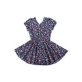 Cottage Flowers Dress - Garden Blue