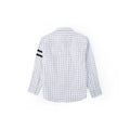 Graph Check Long Sleeve Shirt - Smoke White