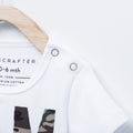 I Am Baby Destroyer Of Diapers Baby Romper - White