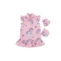 Rainbow Flutter Mask -  Pink