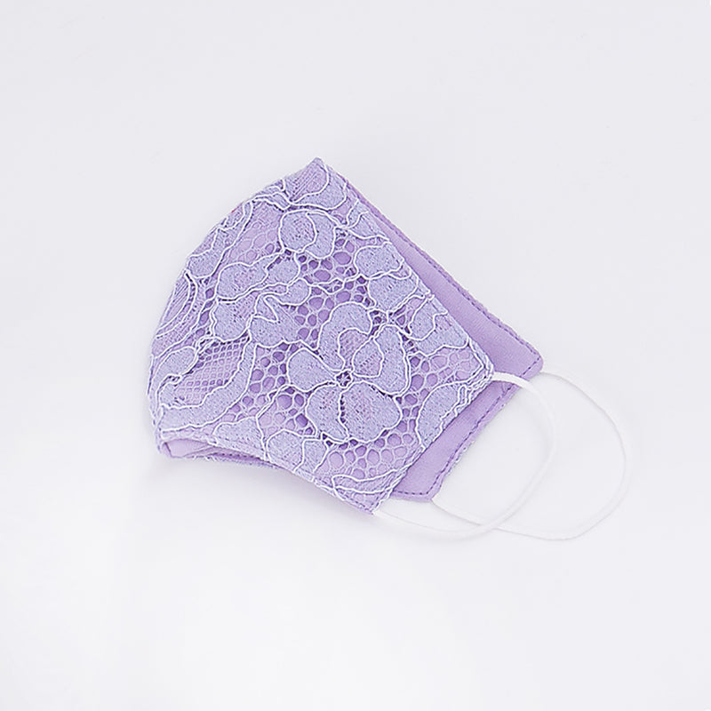 Little Spring Lace Mask - Purple