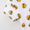 Burger Baby Romper - Gray