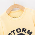 Storm Pooper Baby Romper - Yellow