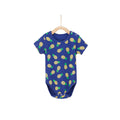 Pineapple Baby Romper - Blue