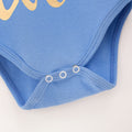 Best Gift Ever Baby Romper - True Blue
