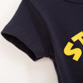 Storm Pooper Baby Romper - Navy