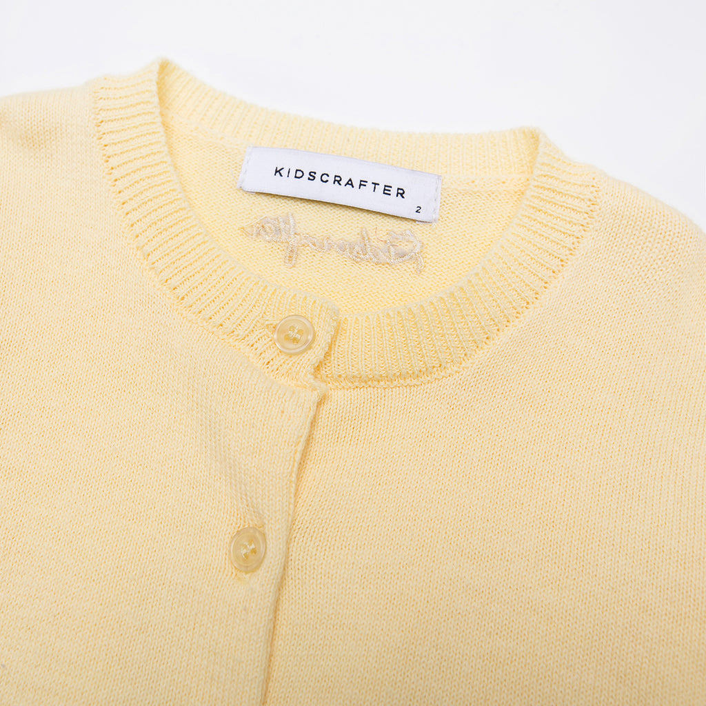 Comfit Cardigan - Yellow – KIDSCRAFTER