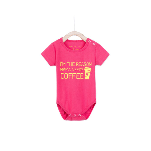 I'm The Reason Mama Needs Coffee - Pink