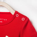 Best Gift Ever Baby Romper - Red