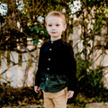 Camo Hem Long Sleeve Shirt - Hearth Black