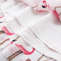 Fable Flamingo Babydoll Dress - Soft Ivory