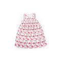 Fable Flamingo Babydoll Dress - Soft Ivory