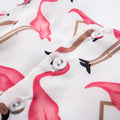 Fable Flamingo Babydoll Dress - Soft Ivory