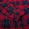 Modern Tartan Long Sleeve Shirt - Autumn Red