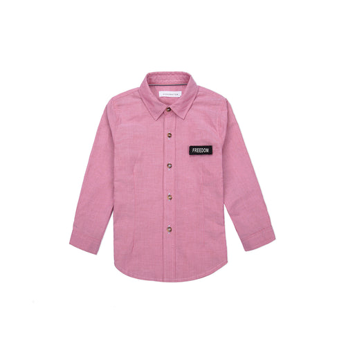 Tag Freedom Long Sleeve Shirt - Cerise