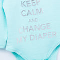 Keep Calm And Change My Diapers - White