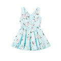Bubbly Unicorn Sleeveless Dress - Blue