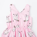 Bubbly Unicorn Sleeveless Dress - Blue