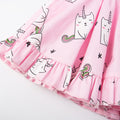 Bubbly Unicorn Sleeveless Dress - Blue