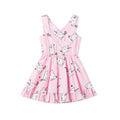 Bubbly Unicorn Sleeveless Dress - Pink