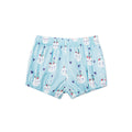 Hearts Rabbit Dress Romper with Bloomer - Blue