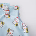 Lunar Fortune Cat Cheongsam - Red