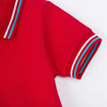 Steve Polo Romper - Red