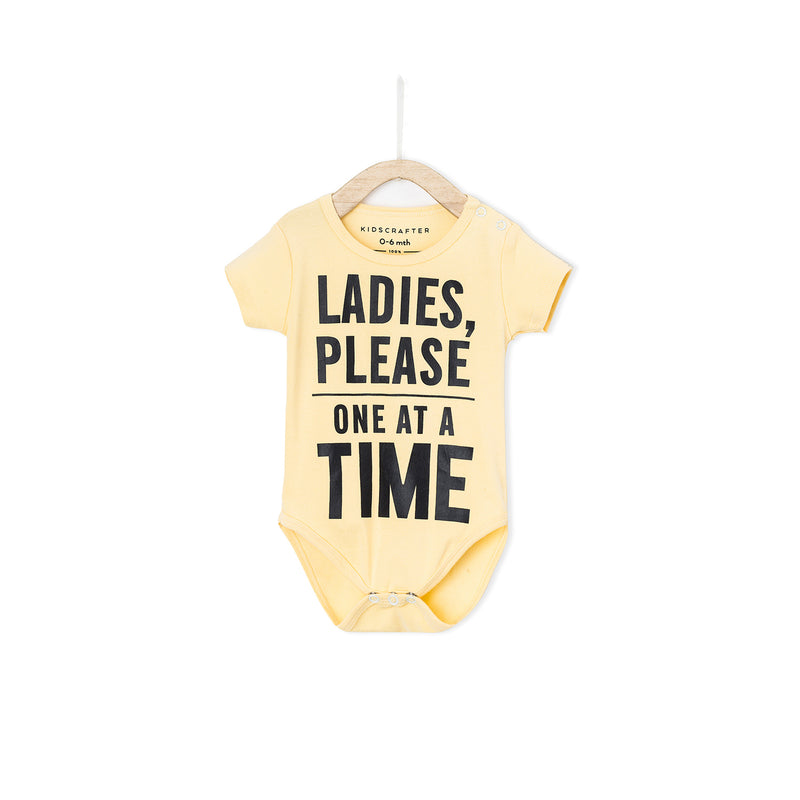 Ladies Please One At A Time - Yellow