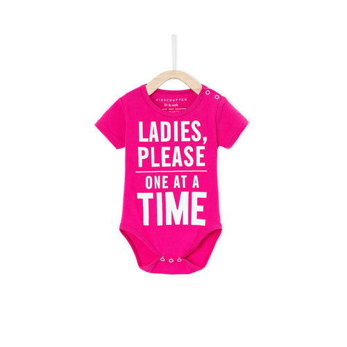 Ladies Please One At A Time - Pink