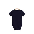 Little But Fierce Baby Romper- Navy