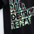 Nap Build Destroy Repeat - White