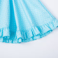 Simply Polka Dots Dress - Summer Blue