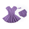 Simply Polka Dots Dress - Wisteria Lilac