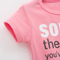 Sorry The Sleep You've Ordered Is Currently Out Of Stock Baby Romper- Pink