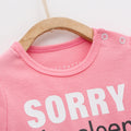 Sorry The Sleep You've Ordered Is Currently Out Of Stock Baby Romper- Pink