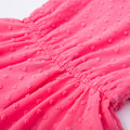 Swiss Away Swiss Dots Dress - Strawberry Parfait