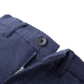 Textured Cotton Bermuda - Cold Black
