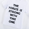 The Force Is Strong With This One - White