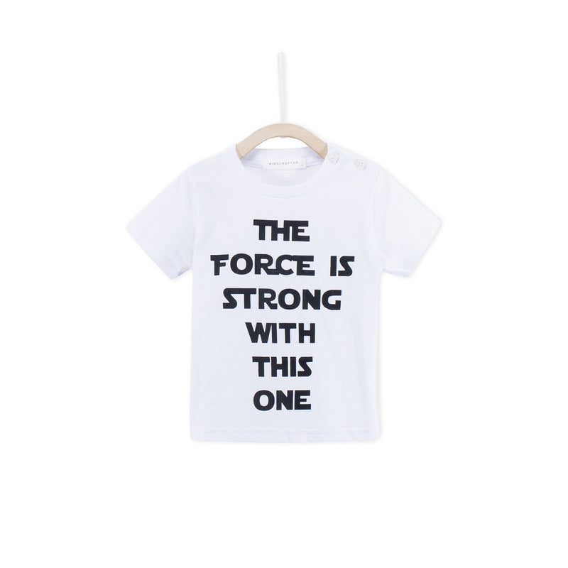 The Force Is Strong With This One - White