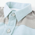 Urban Camo Detail Long Sleeve Shirt - Pebble White