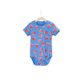 Watermelons Baby Romper - True Blue