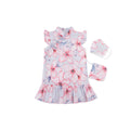 Cherry Flutter Mask -  Blue