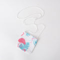 Double Pleated Flamingo Cheongsam - White