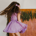 Simply Polka Dots Dress - Wisteria Lilac