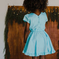 Simply Polka Dots Dress - Summer Blue