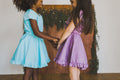 Simply Polka Dots Dress - Summer Blue
