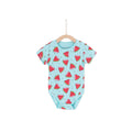 Watermelons baby Romper - Light Blue